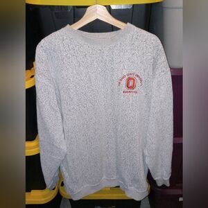 Ohio State University Heather Gray Crewneck Sweatshirt